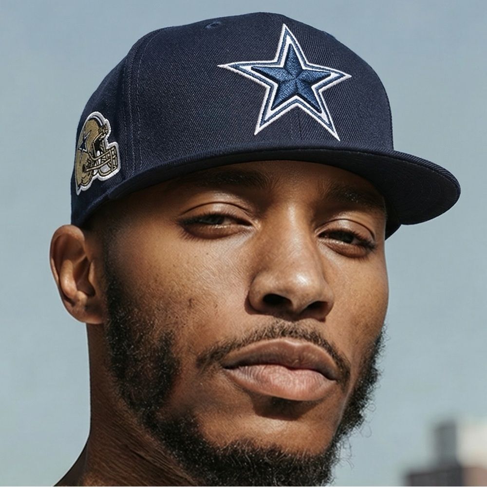 NWT Pro Standard Dallas Cowboys Snap Back Cap Baseball Cap Helmet Logo